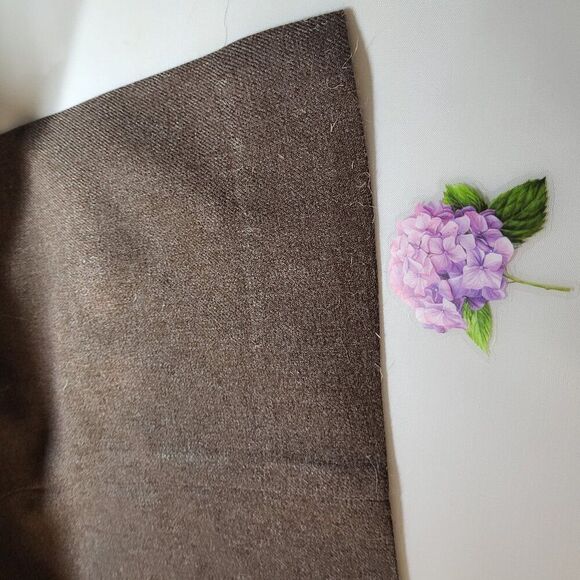 Haggar, Expand-O-Matic, Some Wear, Wool, Brown Pants, Size 36x31 - Picture 9 of 9